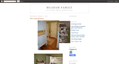 Desktop Screenshot of mcadamfamilyseattle.blogspot.com