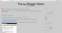 Desktop Screenshot of bloggerstatusforrealbeta.blogspot.com