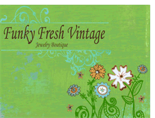 Tablet Screenshot of funkyfreshvintage.blogspot.com