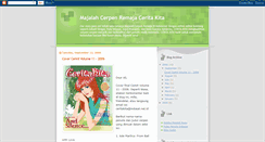 Desktop Screenshot of majalahcerpen.blogspot.com