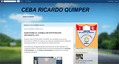 Desktop Screenshot of cebaricardoquimper.blogspot.com