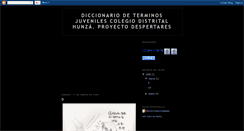 Desktop Screenshot of diccionariodeterminosjuveniles.blogspot.com