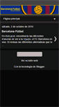 Mobile Screenshot of futboldelbarcelona.blogspot.com
