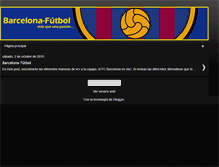 Tablet Screenshot of futboldelbarcelona.blogspot.com