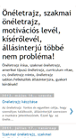 Mobile Screenshot of oneletrajzok.blogspot.com