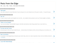 Tablet Screenshot of postsfromthedge.blogspot.com