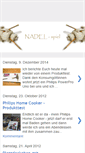 Mobile Screenshot of nadel-spiel.blogspot.com
