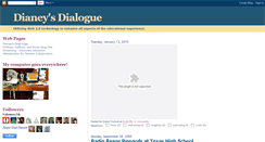 Desktop Screenshot of dianeysdialogue.blogspot.com
