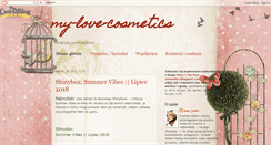 Desktop Screenshot of my-love-cosmetics.blogspot.com