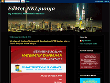 Tablet Screenshot of edmet-nklpunya.blogspot.com