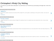 Tablet Screenshot of christopherswindycityweblog.blogspot.com