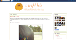 Desktop Screenshot of abrightbite.blogspot.com