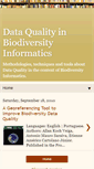 Mobile Screenshot of dataqualityinbio.blogspot.com