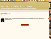 Tablet Screenshot of dataqualityinbio.blogspot.com