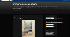 Desktop Screenshot of dementeamano.blogspot.com