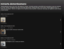 Tablet Screenshot of dementeamano.blogspot.com