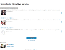 Tablet Screenshot of ejecutivasandra.blogspot.com