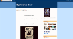 Desktop Screenshot of nyamburazdiary.blogspot.com