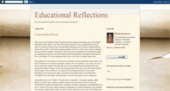 Desktop Screenshot of educational-reflections.blogspot.com