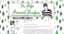 Desktop Screenshot of fightforfinancialfreedom.blogspot.com