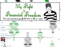 Tablet Screenshot of fightforfinancialfreedom.blogspot.com
