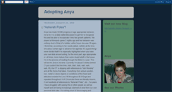 Desktop Screenshot of garrettadoption.blogspot.com