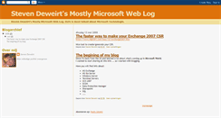 Desktop Screenshot of deweirt.blogspot.com