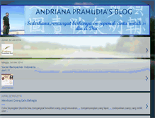 Tablet Screenshot of andrianapramudia.blogspot.com