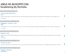 Tablet Screenshot of adele-ng.blogspot.com