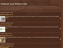 Tablet Screenshot of oshkoshwriters.blogspot.com