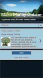 Mobile Screenshot of makemoneyonline-demi.blogspot.com