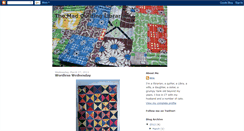 Desktop Screenshot of librarianquilter.blogspot.com