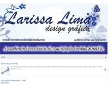 Tablet Screenshot of larissadesigngrafico.blogspot.com