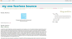 Desktop Screenshot of fearlessbounce.blogspot.com