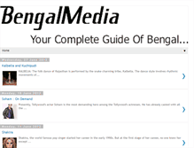 Tablet Screenshot of bengalmedia.blogspot.com