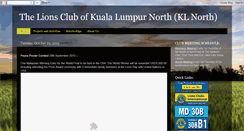 Desktop Screenshot of lionsklnorth.blogspot.com