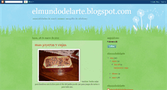 Desktop Screenshot of elmundodelartedecarmen.blogspot.com