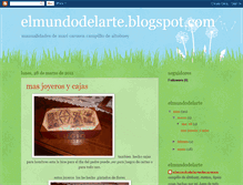 Tablet Screenshot of elmundodelartedecarmen.blogspot.com