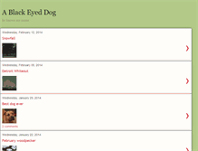 Tablet Screenshot of ablackeyeddog.blogspot.com