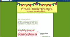 Desktop Screenshot of gratis-kinderfeestjes.blogspot.com