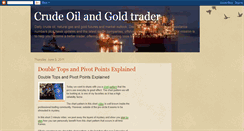 Desktop Screenshot of crudeoil-trader.blogspot.com