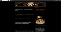 Desktop Screenshot of markofthewolf.blogspot.com