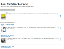 Tablet Screenshot of blackandyellowbaground.blogspot.com