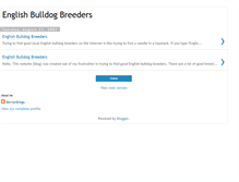 Tablet Screenshot of englishbulldogbreeders.blogspot.com