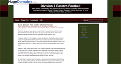 Desktop Screenshot of d3east-football.blogspot.com