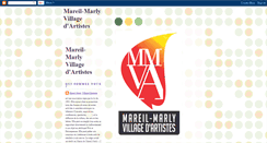 Desktop Screenshot of mareil-marly-village-artistes.blogspot.com