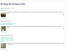 Tablet Screenshot of elblogdeenriqueortiz.blogspot.com