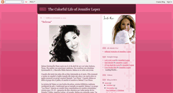 Desktop Screenshot of lifeofj-lo.blogspot.com