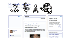 Desktop Screenshot of modele-tatouage.blogspot.com