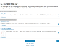 Tablet Screenshot of electricaldesign1.blogspot.com